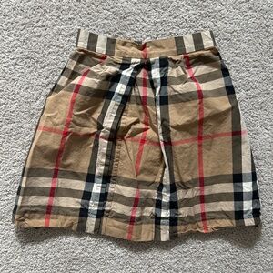 Burberry Plaid Skirt